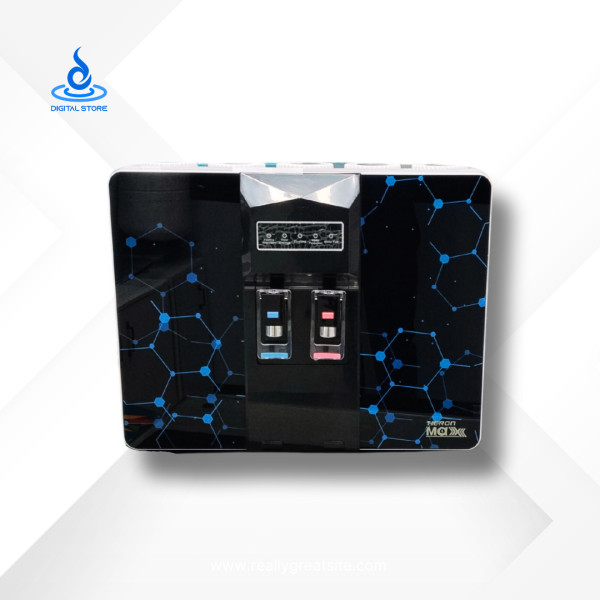 Heron Max 5 Stages 75 GPD Hot, Normal RO Water Purifier (Black)