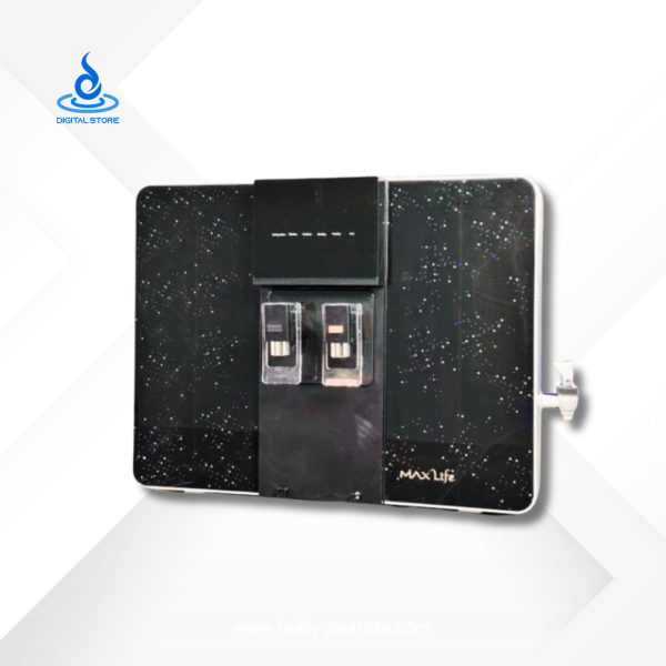 Heron Max Life 5 Stages 75 GPD Hot, Cold, Normal RO Water Purifier (Black)