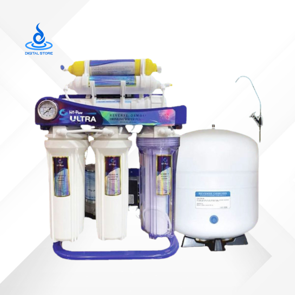 Hi Pure Ultra 6 Stages 75 GPD RO Water Purifier (Stand with Meter)