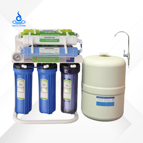 Kangaroo KG100S 8 Stages 100 GPD RO Water Purifier (Stand with Meter) Vietnam