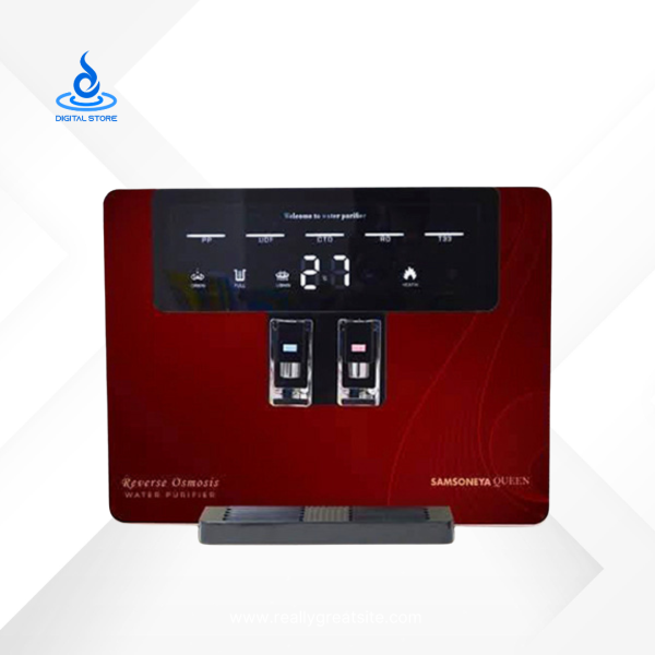 Samsoneya Queen 5 Stages 75 GPD Hot, Cold, Normal RO Water Purifier (Red)