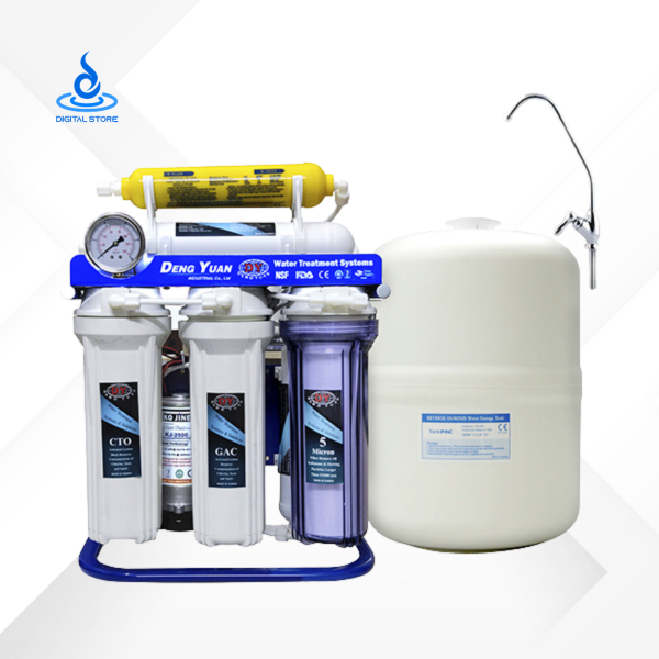 Deng Yuan 281C-BLUE 6 Stages 50 GPD RO Water Purifier Taiwan