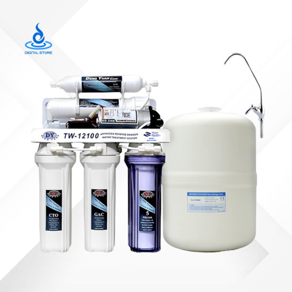 Deng Yuan TW-12100 5 Stages 100 GPD RO Water Purifier Taiwan