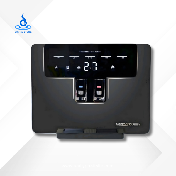 Heron Queen 5 Stages 75 GPD Hot, Cold, Normal RO Water Purifier (Grey)