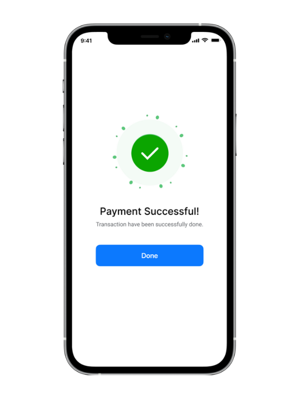 Step 6: Payment Successful