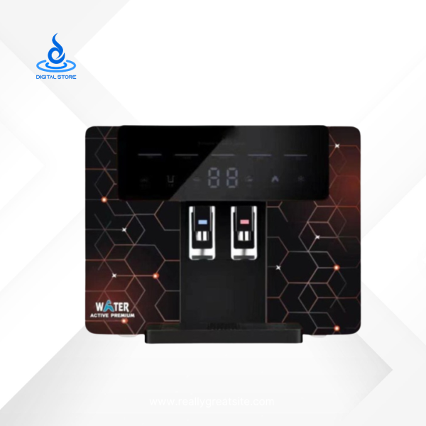 Water Active 5 Stages 100 GPD Hot, Cold, Normal RO Water Purifier (Maroon)
