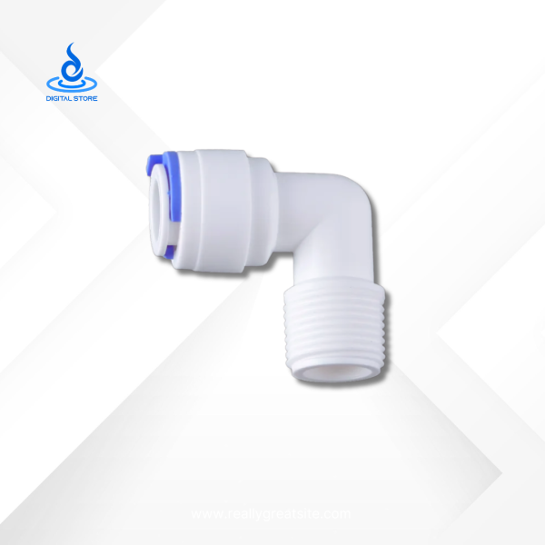 Quick Connector 'L' Type Tube 1/4" ~ Thread 1/4"