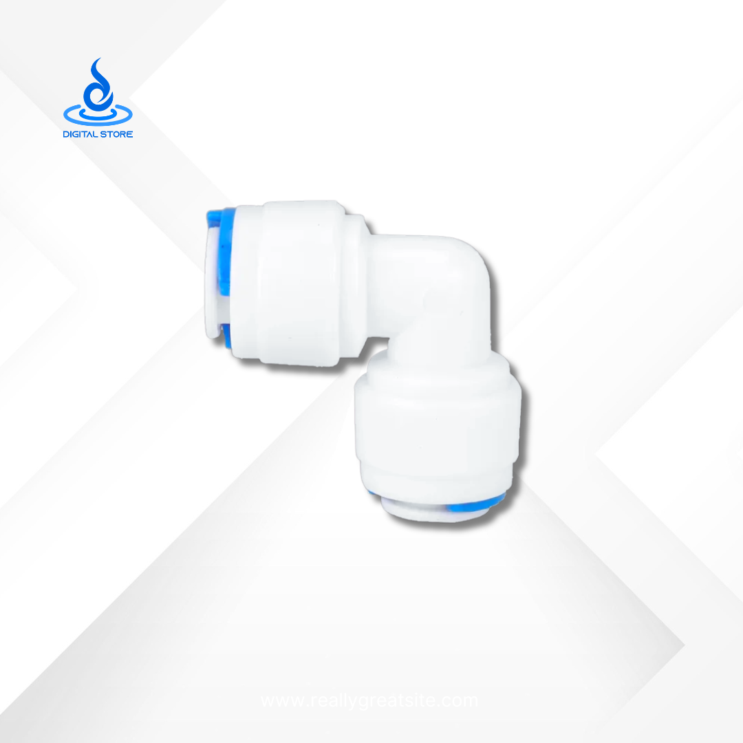 Quick Connector 'L' Type Tube 1/4" ~ Tube 1/4" - Image 1