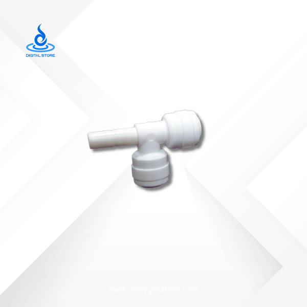 Quick Stem Connector 'T' Type Tube 1/4" ~ Tube 1/4" ~ Insert 1/4"