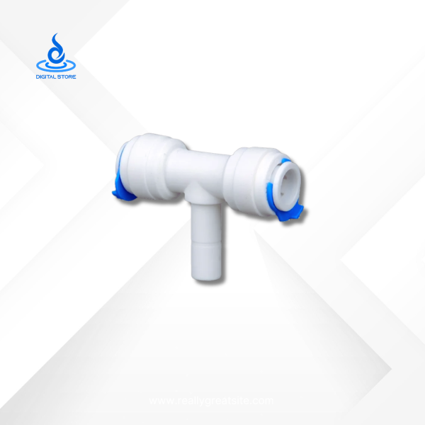 Quick Stem Connector 'T' Type Tube 1/4" ~ Insert 1/4" ~ Tube 1/4"